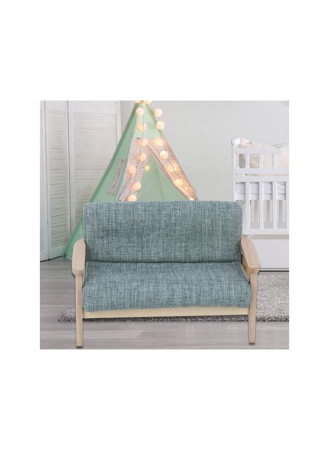 Generic - Dollhouse Accessories, 1:12 Scale Miniatures Dollhouse Furniture for DIY Dollhouse Living Room Mini Toy Wood Chair Sofa for Livingroom Bedroom Simulated Accessory - Image 1
