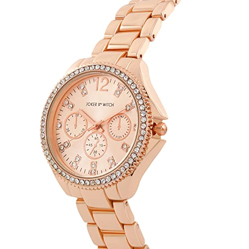 Joker & Witch Reina Rose Gold Metal Alloy Analogue Watch for Women - Image 2