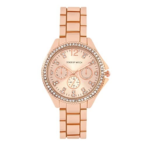Joker & Witch Reina Rose Gold Metal Alloy Analogue Watch for Women - Image 1