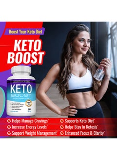Toplux Keto Boost Diet Pills Ketosis Supplement Natural Exogenous Keto Formula Support Energy & Focus Advanced Ketones For Ketogenic Diet Keto Diet Pills For Men Women  - Image 4