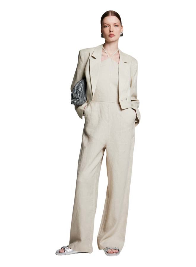 BSB Linen crop blazer - Image 1
