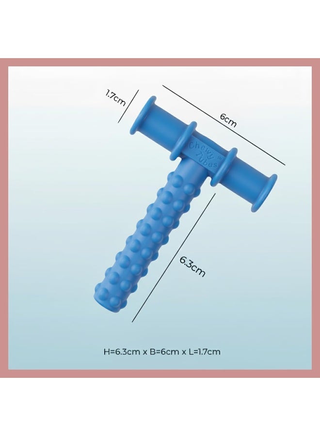 سيف-أو-كيد أداة علاج النطق غير السامة – أنبوب قابل للمضغ مصنوع من السيليكون الخالص الخالي من مادة BPA للأطفال الصغار - Image 4