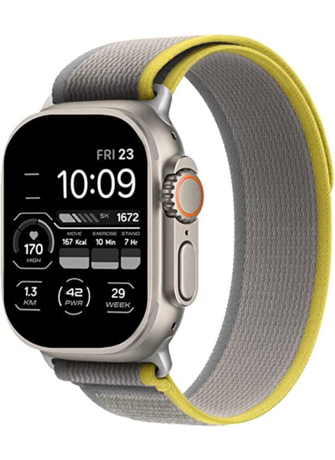 Trail Loop Compatible with Apple Watch Band 49mm 45mm 44mm 42mm 41mm 40mm 38mm, Nylon Weave Sport Loop Men Women Adjustable Pull Tab Strap for Apple Watch Ultra iWatch Series 8 7 6 5 4 3 2 1 SE