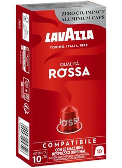 Lavazza Lavazza Qualita Rossa - Nespresso Compatible - 10 capsules  - Image 1