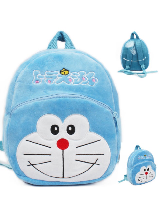 Cute Summer Breathable Kindergarten Small And Middle Class Baby Schoolbag 3-4 Years Old Cartoon Backpack For Boys And Girls-Color:Medium Summer Radish Rabbit-Dimensions:High About 28cm Wide About 23cm Thickness Of About 9cm - Image 3