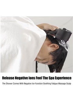 YOMYM Shower Filter Head High Pressure Bathroom Accessories Set to Remove Chlorine and Impurities, Massages Scalp Anti Hair Fall Dry Skin with Shower Hose and Shower Holder (3 Modes)  - Image 5