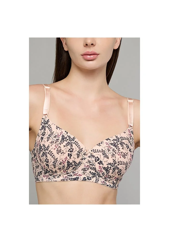 R&b  2 Pack Printed Wireless Bras for Women | Best Price UAE