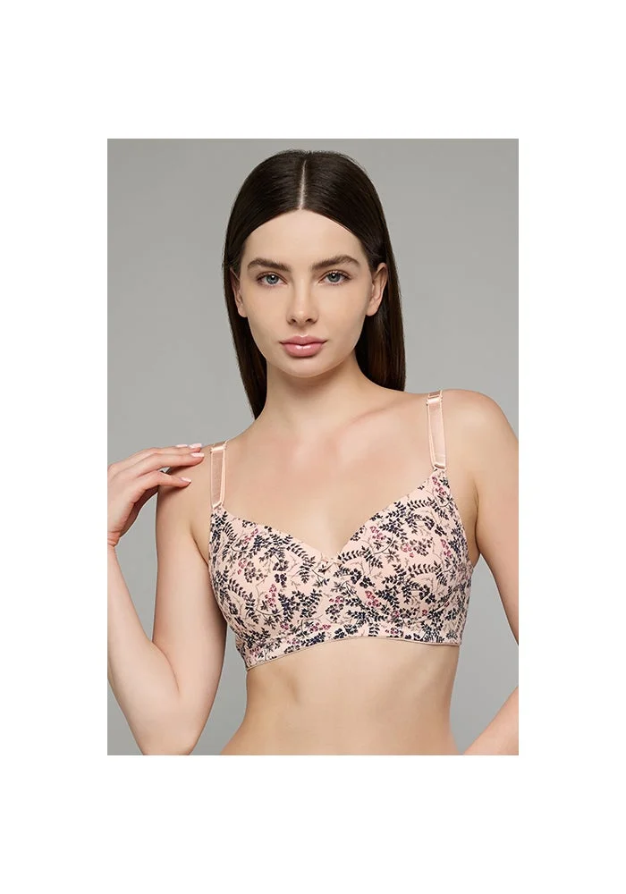 R&b  2 Pack Printed Wireless Bras for Women | Best Price UAE