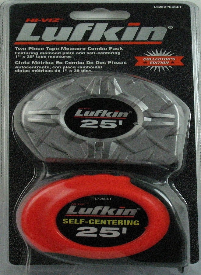 Lufkin Hi-Viz Self-Centering Tape Measure Combo Pack