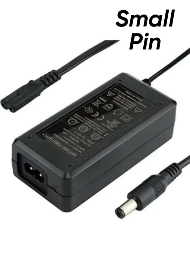 شوبي شاحن بطارية FS Fushield 29.4V 2A Ebike ، محول طاقة مع DC5.5mm 2.1mm ، موصل مضمن بمنفذ تيار مستمر أنثى لبطارية ليثيوم أيون للسكوتر الكهربائي 24 فولت (معتمد من UL & CE) - Image 1