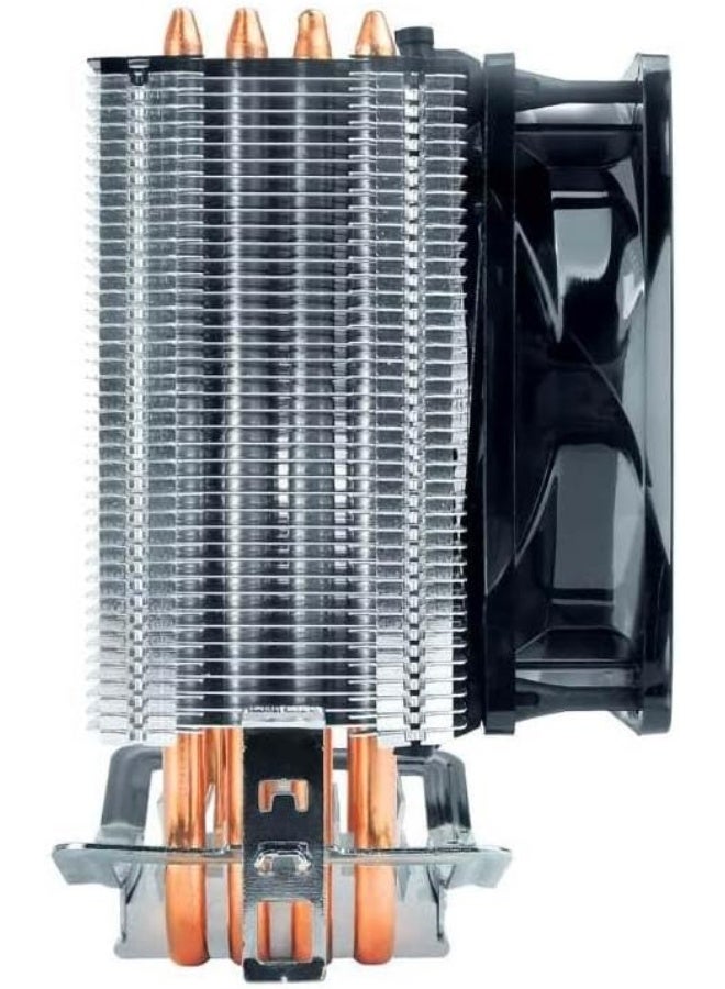ANTEC Renewed - Antec A40 PRO CPU Cooler, High Static Pressure LED Fan, Unique Heatsink Design - Compatible with Latest Intel & AMD AM4/AM3+ / AM3 / AM2+ /AM2 / FM2 / FM1 - 92mm Blue LED PWM Fan - Image 5