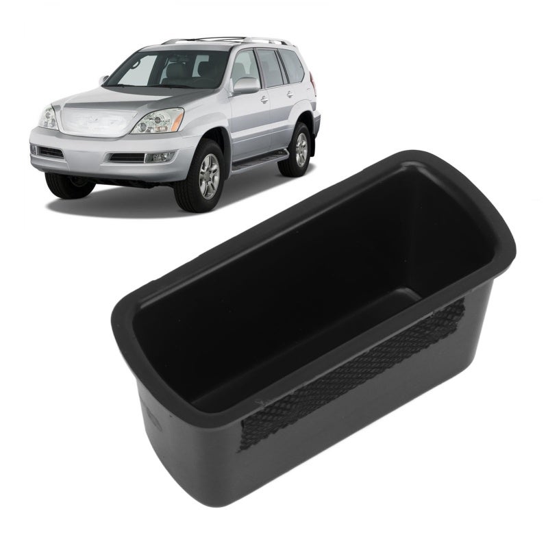 Console Box Hole Cover: ABS Material Direct Replacement Part - Durable Wearproof Easy Installation for Toyota Land Cruiser 2001-2007, GX470 2003-2009 - Image 1