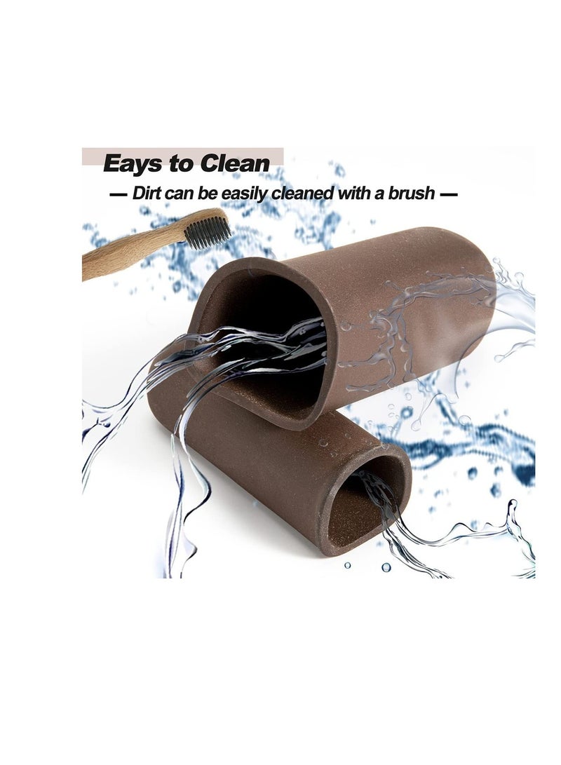 SYOSI 2 قطعة زينة حوض السمك كهف-كهف بلكو-زينة حوض السمك-صخور حوض السمك-إكسسوارات السمك-كهف الصخور-سمكة بيتا للزينة للاختباء و بلكو و صخور سمكة بيتا و الروبيان و السيكلدس - Image 5