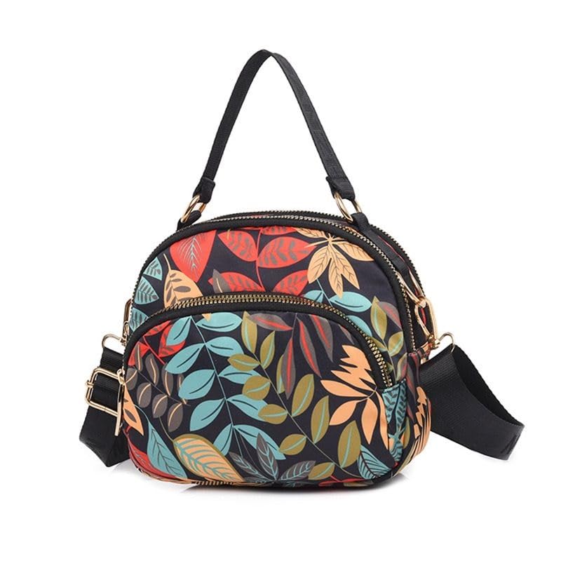 WANQLYN Small Crossbody Purses & Handbags for Women - Multi Pocket, Multipurpose Shoulder Bag | Women's Totes, Black - Image 1