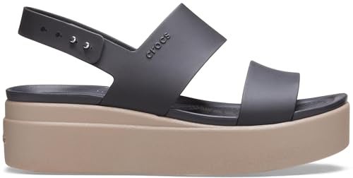 Crocs Brooklyn Low Wedge Black/Mushroom 5 M - Image 5