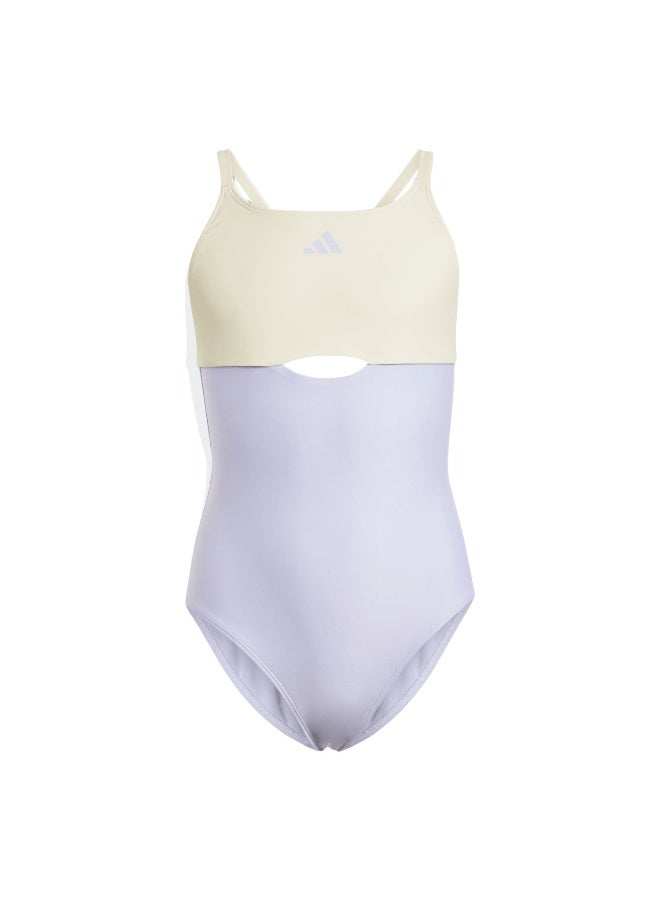 Adidas adidas colorblock x-back kids women swimsuit  - Image 1