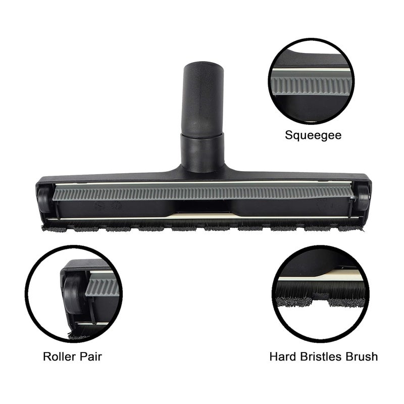 VMTC Wet Dry Floor Tool with Brush Squeegee Vacuum Cleaner Accessory 35mm for Karchre WD1 WD2 WD3 WD4 WD5 WD6 - Image 2