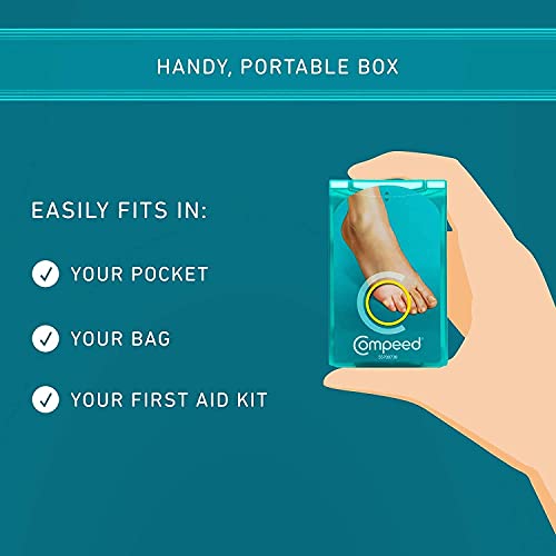 COMPEED Advanced Corn Care, Hydrocolloid Cushions for Instant Pain Relief and Softening Corns, 10 Count Corn Toe Pads (2 Packs) - Image 3