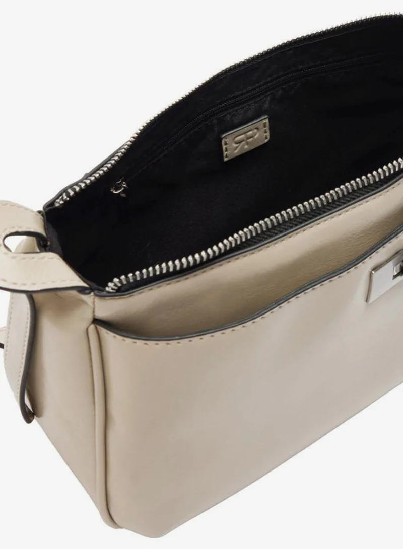 Parfois White Shoulder Bag With Studded Strap M for Women | Best Price UAE