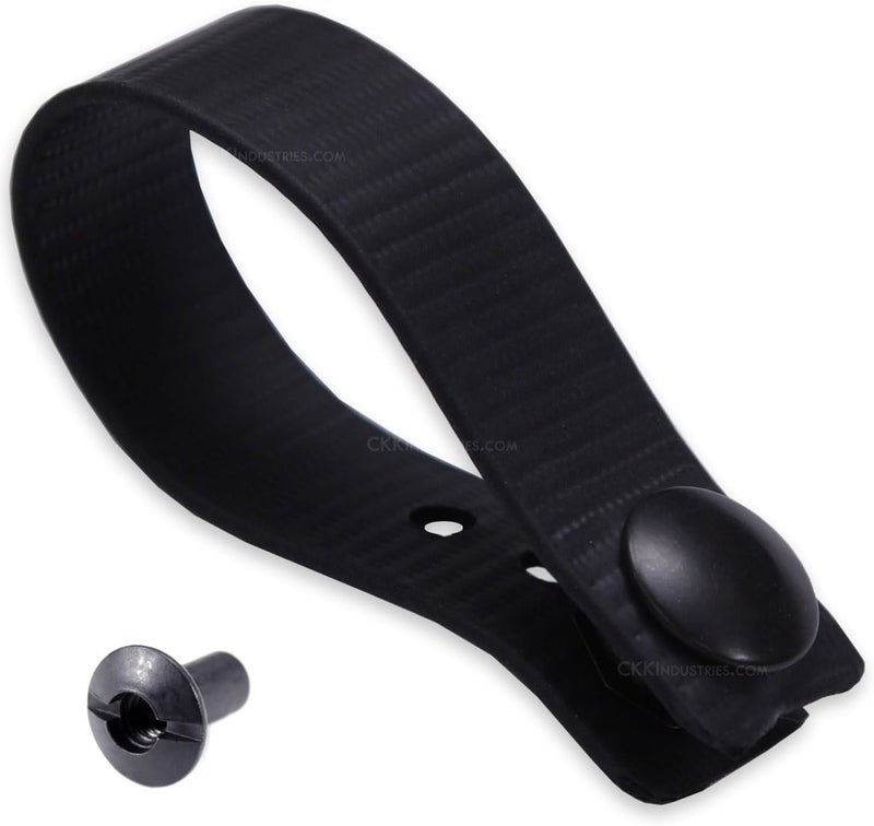 Holstex IWB Soft Belt Loops - w/Heavy Duty Rubberized Nylon Pull-The-Dot Security Snaps & Mounting Hardware - Holster Loops for IWB Carry - (Fit 1.25" to 2.00" Belts (Adjustable) - (Multi Colors) - Image 2