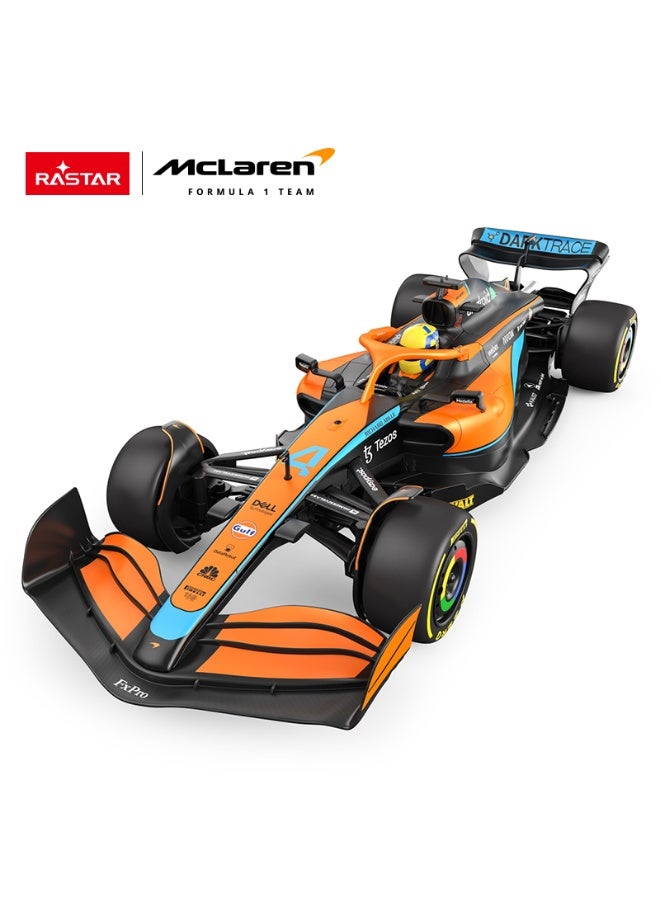 RASTAR راستر 1:12 مقياس ماكلارين F1MCL36 سيارة تحكم عن بعد، سيارة لعبة RC ماكلارين مرخصة رسميًا للأطفال - Image 2