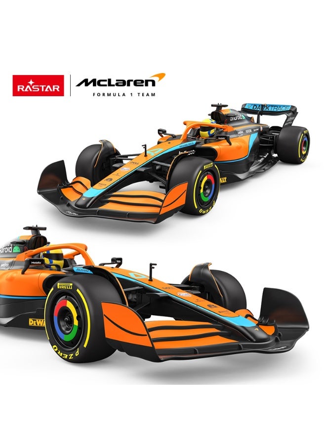 RASTAR راستر 1:12 مقياس ماكلارين F1MCL36 سيارة تحكم عن بعد، سيارة لعبة RC ماكلارين مرخصة رسميًا للأطفال - Image 4