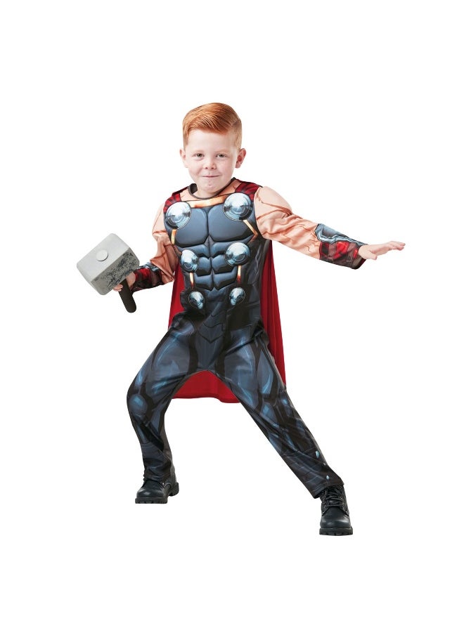 RUBIE'S - Avengers: Endgame Thor Deluxe Kids' Costume (Small) - Image 1
