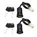 AUTQVA Ignition Switch for Chinese ATV Key Ignition for Coolster Taotao Sunl Apollo Key Switch with 4 Wire Replacement for 50cc 70cc 90cc 110cc 125cc Scooters and Dirt Bikes Pack of 2pcs - Image 2