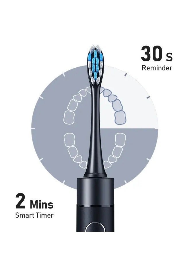 بيتفي فرشاة أسنان Bitvae P80 Ultra Sonic مع 8 رؤوس، مستشعر ضغط، مؤقت، إلخ. - Image 3