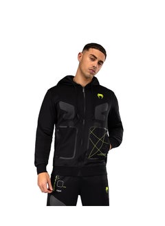 VENUM VENUM TRAINING CAMP 4.0 HOODIES BLACK/NEON GREEN  - Image 1