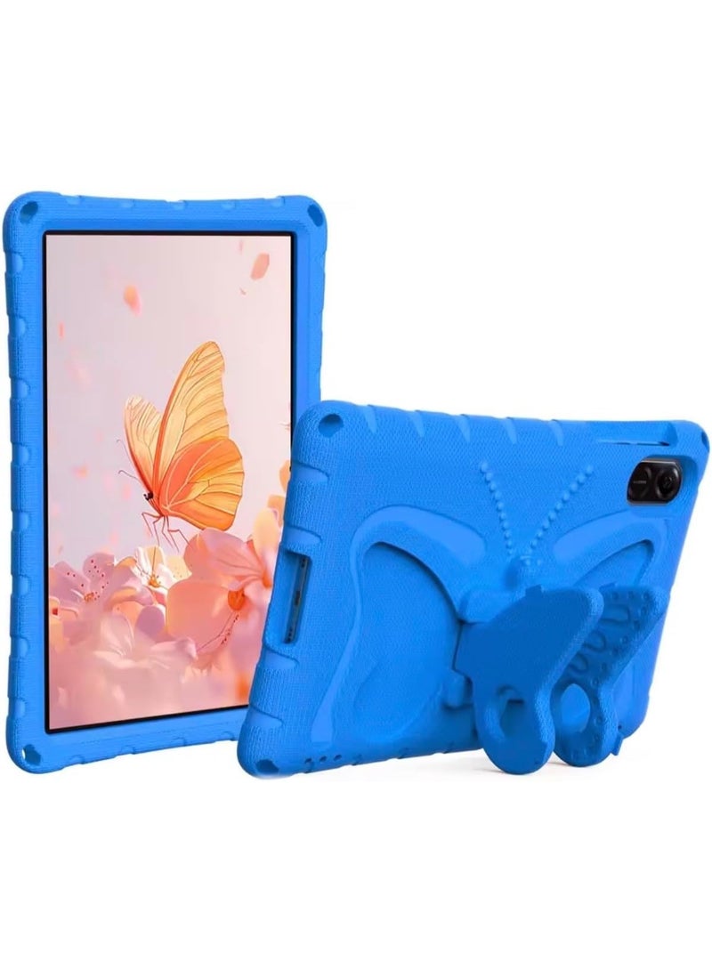 Fekra Case For Honor Pad X9a 11.5” 2025 | Honor Pad X9 / X9 Pro 2025 | Honor Pad X8 Pro, EVA Kids Shockproof Handle Protective Case Cover (Butterfly Blue) - Image 1