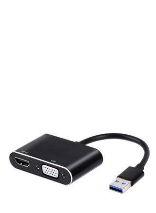 USB to HDMI VGA Adapter, USB 3.0 to HDMI Converter 1080P HDMI and VGA Sync Output - pzsku/ZDF2455A2CD9FAA2AFE1EZ/45/1746438402/0daeedc6-a399-4bda-9029-932566f586dd