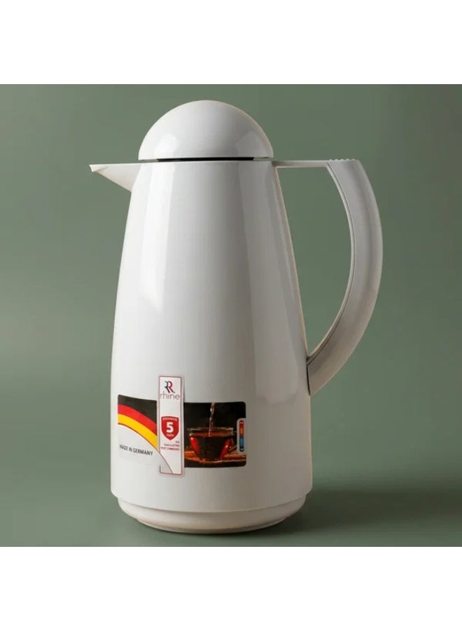 RHINE thermos, 1 liter, glass inner container, plastic outer shell - gray - Image 1