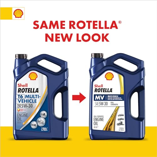 Shell Rotella 550046251-3PK T6 Full Synthetic Multi-Vehicle 5W-30 Diesel Engine Oil (1-Gallon, Case of 3) - Image 5