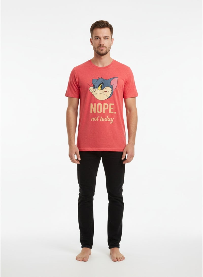 general Mens Fashion T-shirt Tom and Jerry RN S/S - Image 4