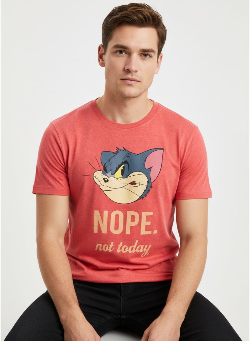 general Mens Fashion T-shirt Tom and Jerry RN S/S - Image 2