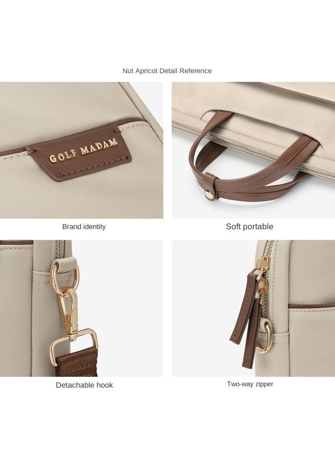 جولف حقيبة يد نسائية، حقيبة توت عالية الجودة، حقيبة كتف، حقيبة لابتوب، حقيبة متصالبة، حقيبة عمل نسائية كبيرة السعة - Image 4