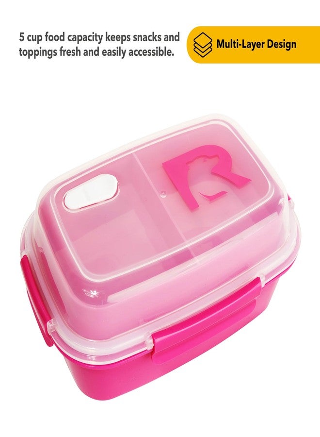RTIC Ice Lunch Set - Includes Freezable Lunch Bag and Container and 16oz Little Road Trip Stainless Steel Insulated Tumbler for Work, Travel, Sweet Hearts - Image 4