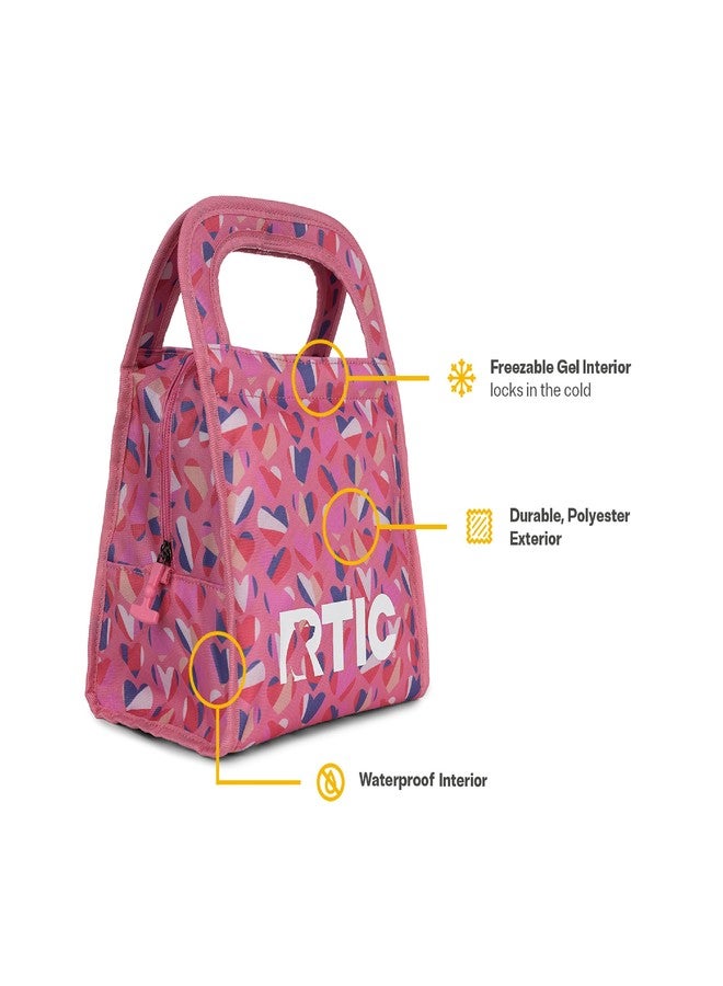 RTIC Ice Lunch Set - Includes Freezable Lunch Bag and Container and 16oz Little Road Trip Stainless Steel Insulated Tumbler for Work, Travel, Sweet Hearts - Image 3