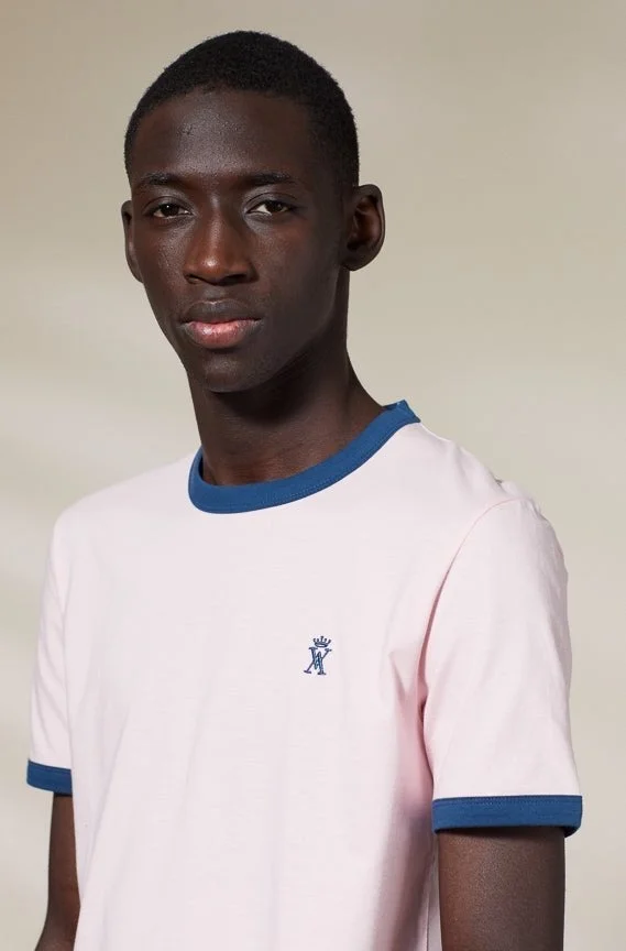 Vicomte A. Tibot Light Pink T-Shirt 100% Cotton