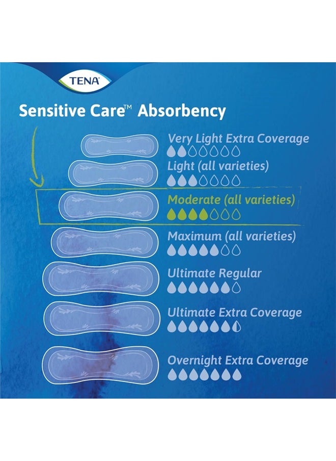 Tena Incontinence Pads, Bladder Control & Postpartum for Women, Moderate Absorbency, Long, Intimates - 180 Count  - Image 5
