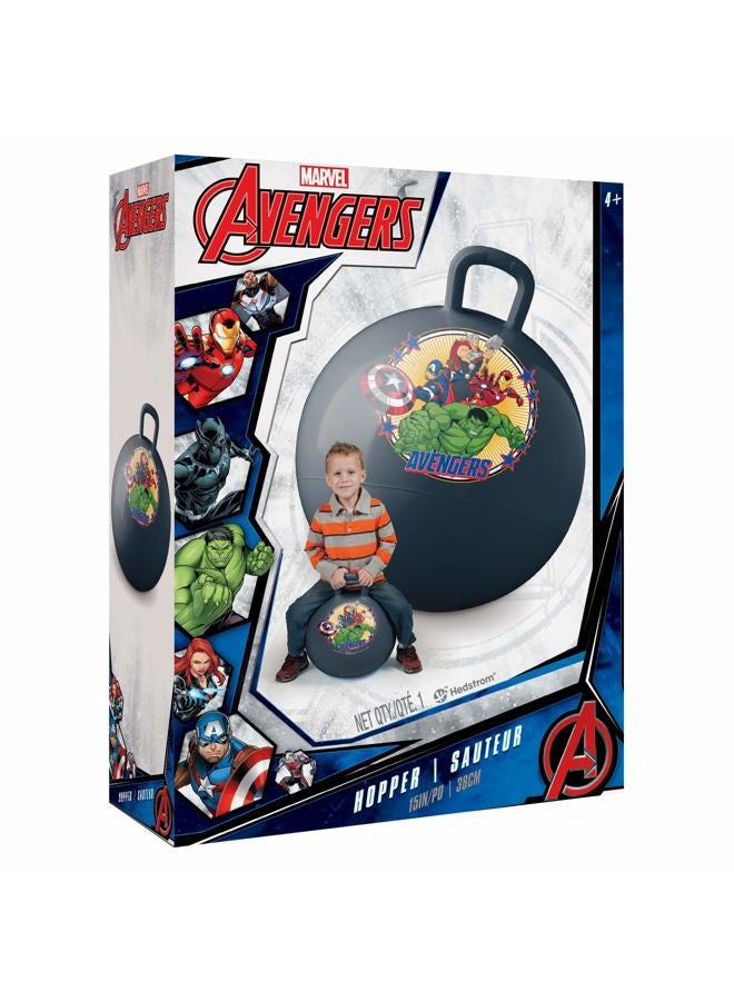 Hedstrom Marvel Avengers Hopper Ball, Hop Ball for Kids, 15 Inch - Image 2