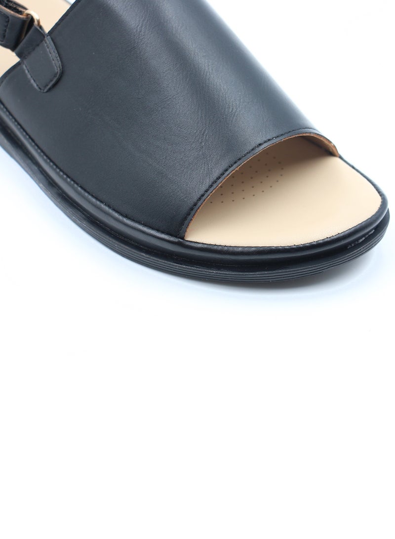 Mon Ami Women’s Open-Toe Flat Sandals – Comfortable Everyday Summer Sandals with Ankle Strap and Cushioned Insole for Travel, Casual Outfits, and Daily Walking - Image 3