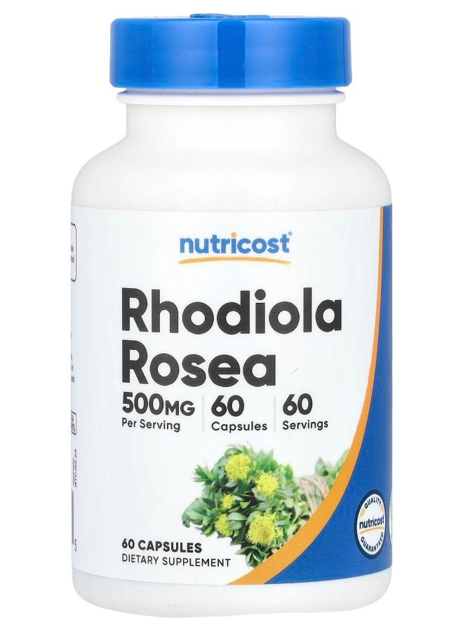 Rhodiola Rosea 500 mg 60 Capsules