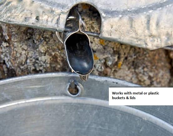 Liberty Stainless Steel Maple Sap Spile for 7/16" tap hole, With bucket hook (5) - Image 3