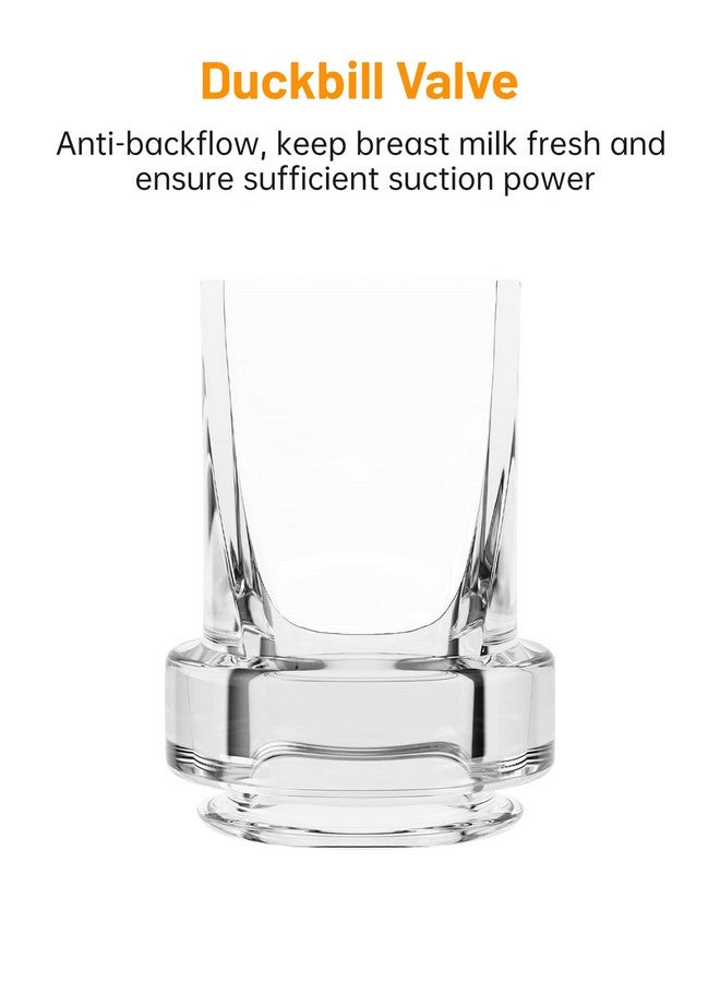 Mumgaroo Hands Free Breast Pump Accessories, Silicone Diaphragm * 1 and Duckbill Valve * 2 for Mumgaroo Wearable Breast Pump, Also Compatible with MomMed S18/S21, MISSAA S18/S21 - Image 3