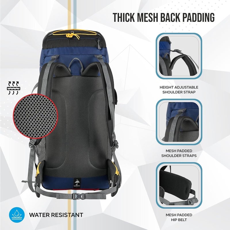 TRAWOC TREKELITE 60L Travel Backpack - Image 3