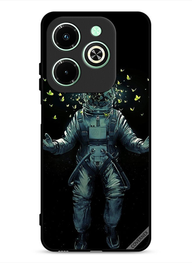 Covernex Infinix Hot 40i 4G Protective Case Cover Astronaut & Butterflies - Image 1