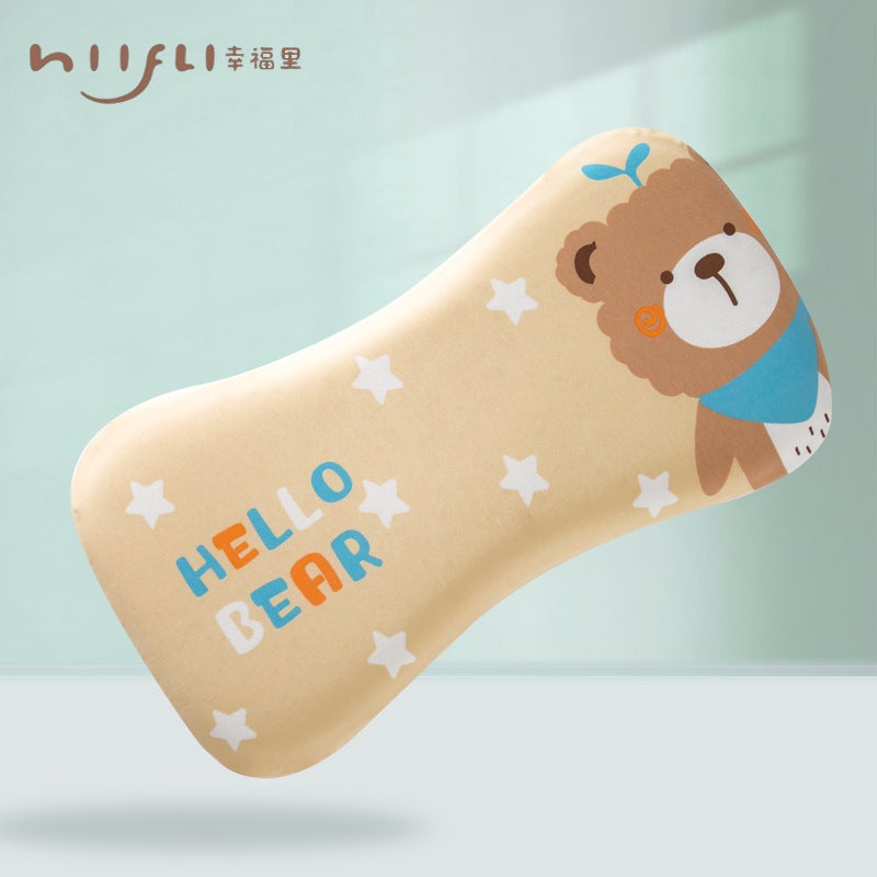 Adjustable breathable children's pillow slow rebound baby memory pillow kindergarten nap cervical pillow pillow cotton - Image 1