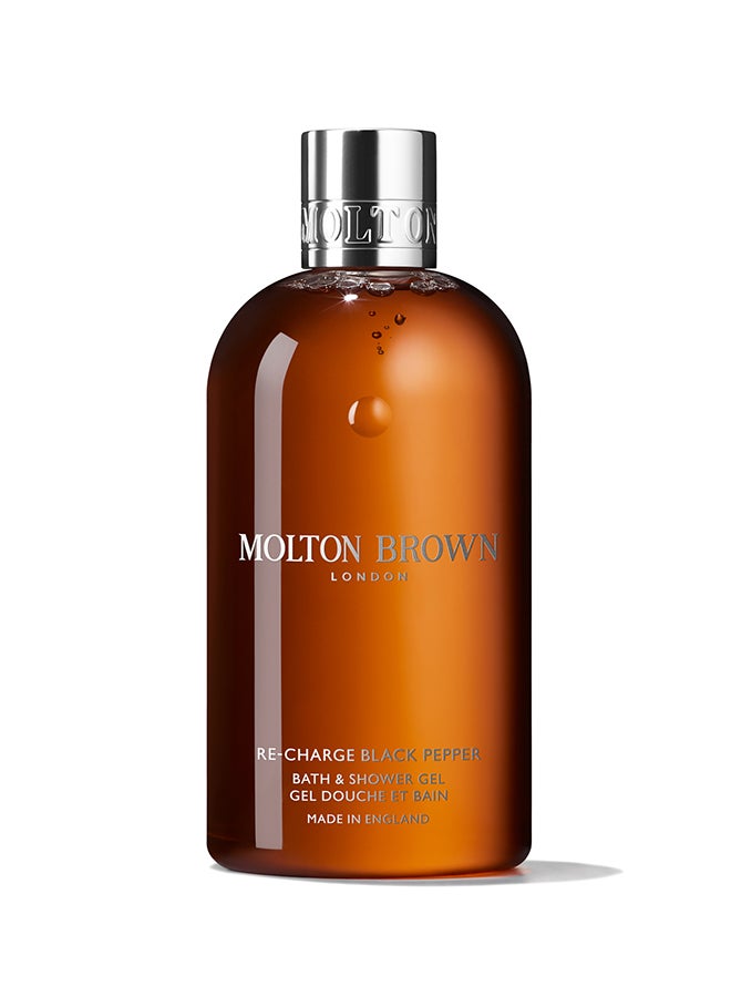 MOLTON BROWN Re-Charge Black Pepper Bath & Shower Gel 300Ml